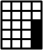 Antwortoption 5 der Inductive-Reasoning-Beispielaufgabe