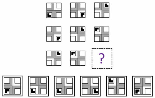 Matrigma Test Question Sample 1